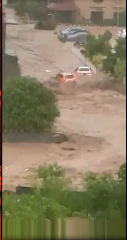 Cloudburst-induced flash floods hit several areas of twin city